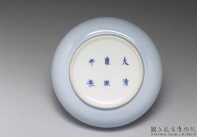 图片[2]-Brush washer with sky blue glaze, Qing dynasty, Kangxi reign (1662-1722)-China Archive